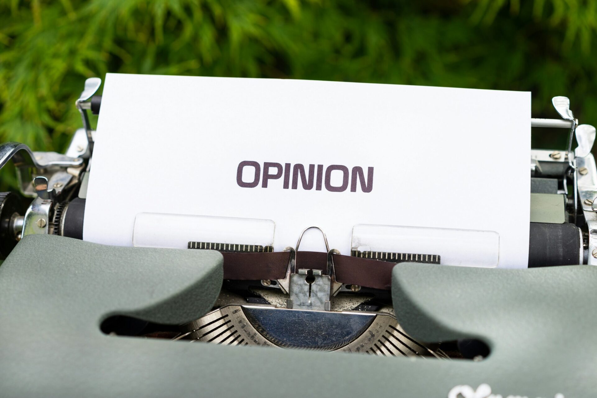 What Are You Without Your Opinions?