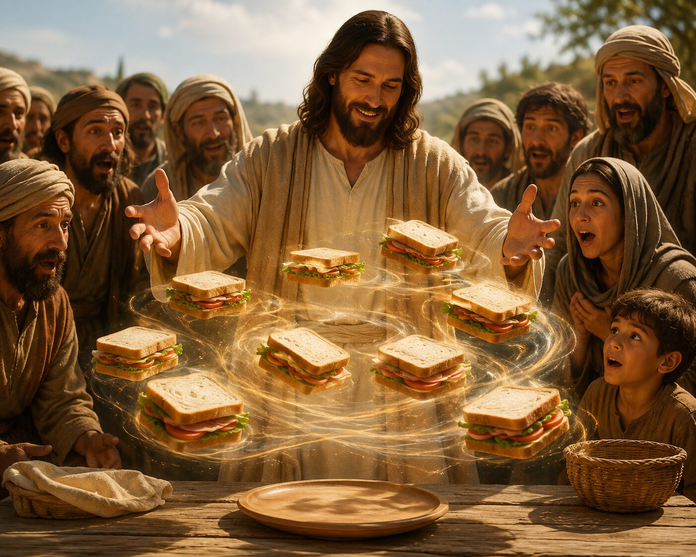 “If You’re God, Make a Sandwich.”